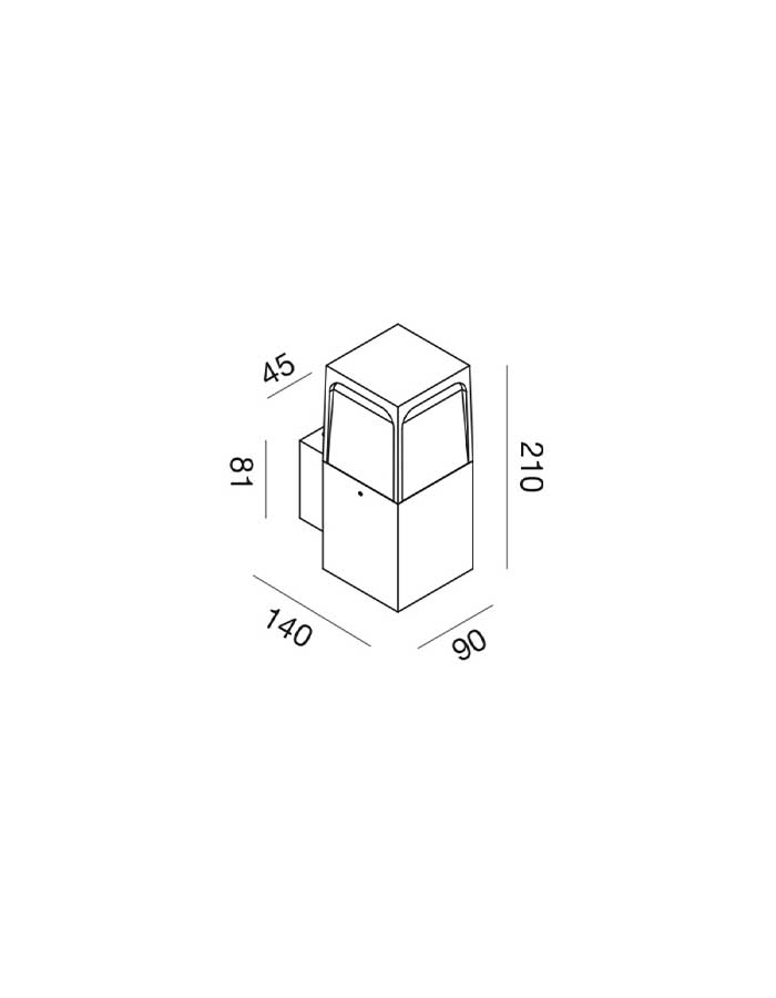 Gea GES2030 Applique per Esterno IP54 - E27 - immagine 2