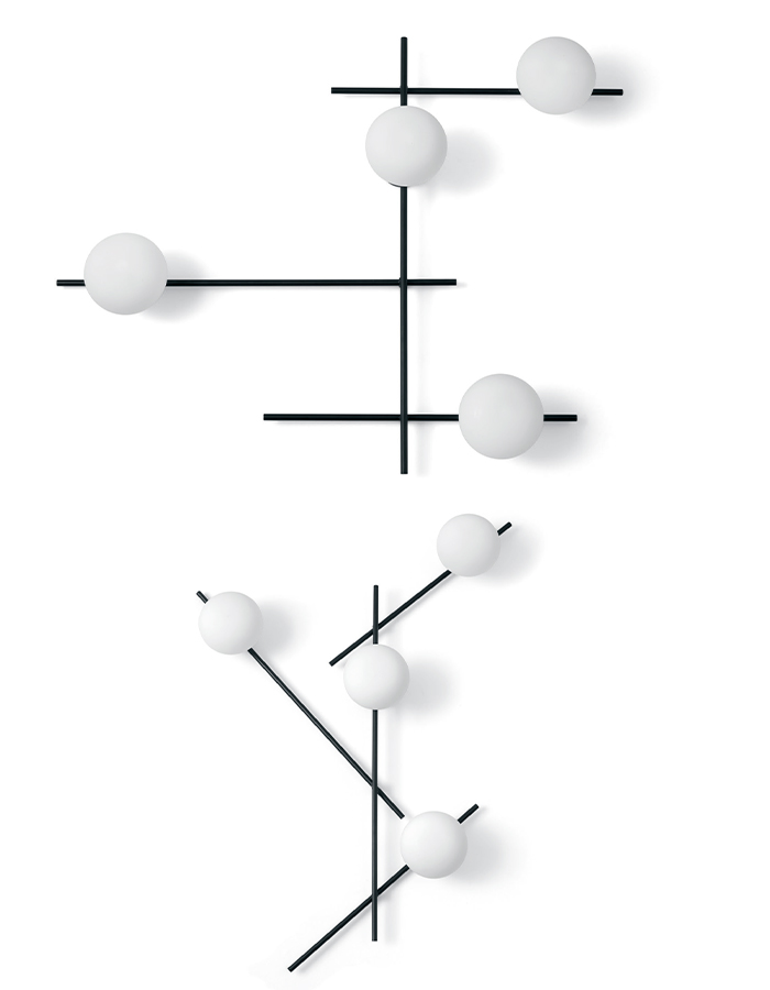 miloox mikado lampada soffitto