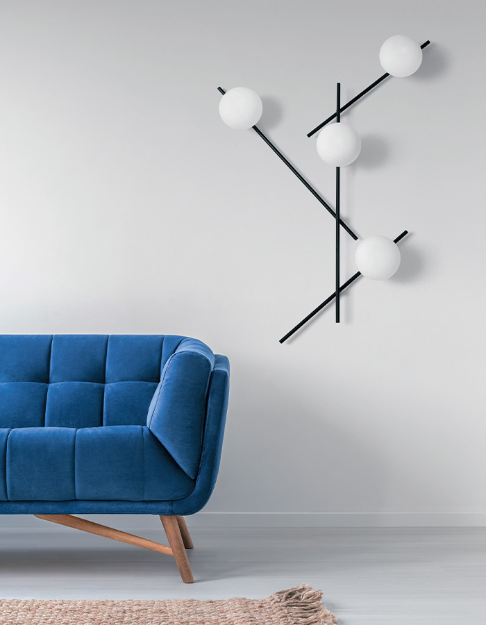 miloox mikado lampada soffitto