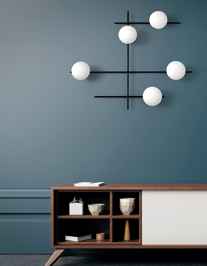 miloox mikado lampada da salotto