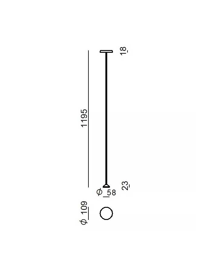 Linea Light Pistillo Paletto Led 24V IP65 - 2700/3000 K - immagine 8