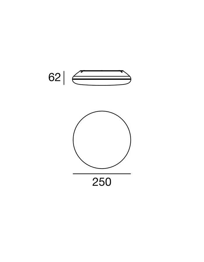 Linea Light Switch Lampada Led da Parete/Soffitto IP65 - CCT - immagine 3