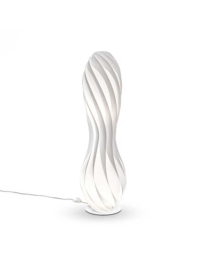 Linea Zero Clessy Lampada da Terra in Polilux™ - 2 x E27 - immagine 2