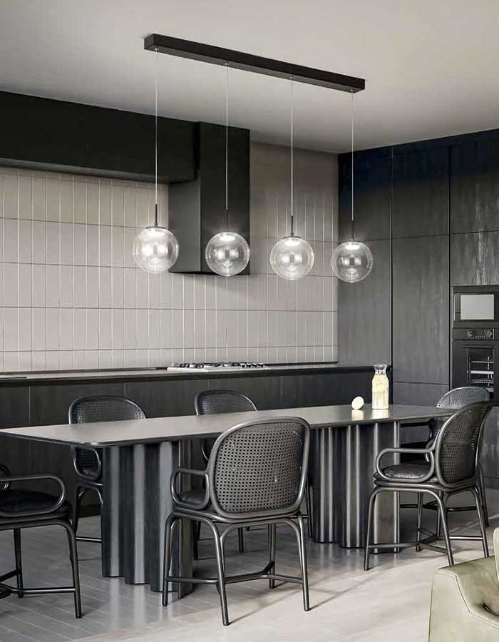 Fabas Luce Ariel sospensione lineare