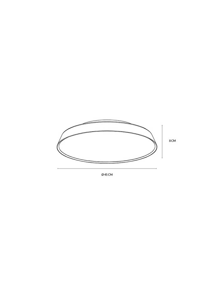 Vivida Pinco Plafoniera Led Dimmerabile - 3000/4000 K - immagine 3