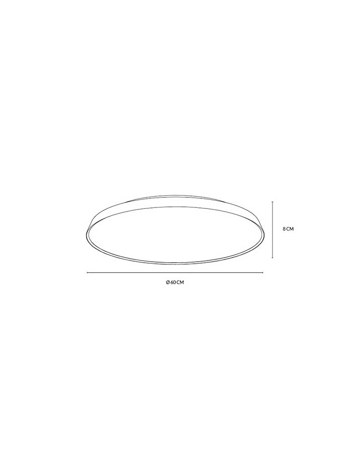 Vivida Pinco Plafoniera Led Dimmerabile - 3000/4000 K - immagine 4