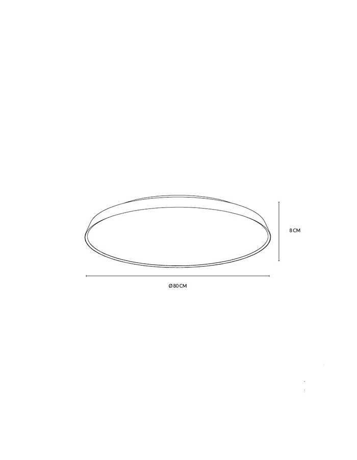Vivida Pinco Plafoniera Led Dimmerabile - 3000/4000 K - immagine 5