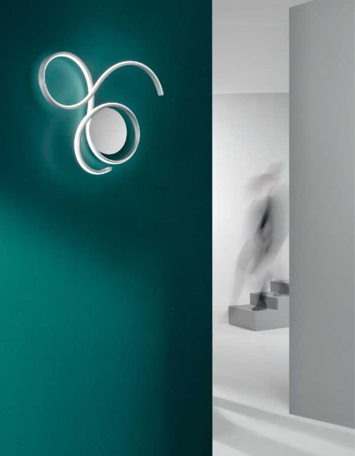 Ondaluce Twist plafoniera Led