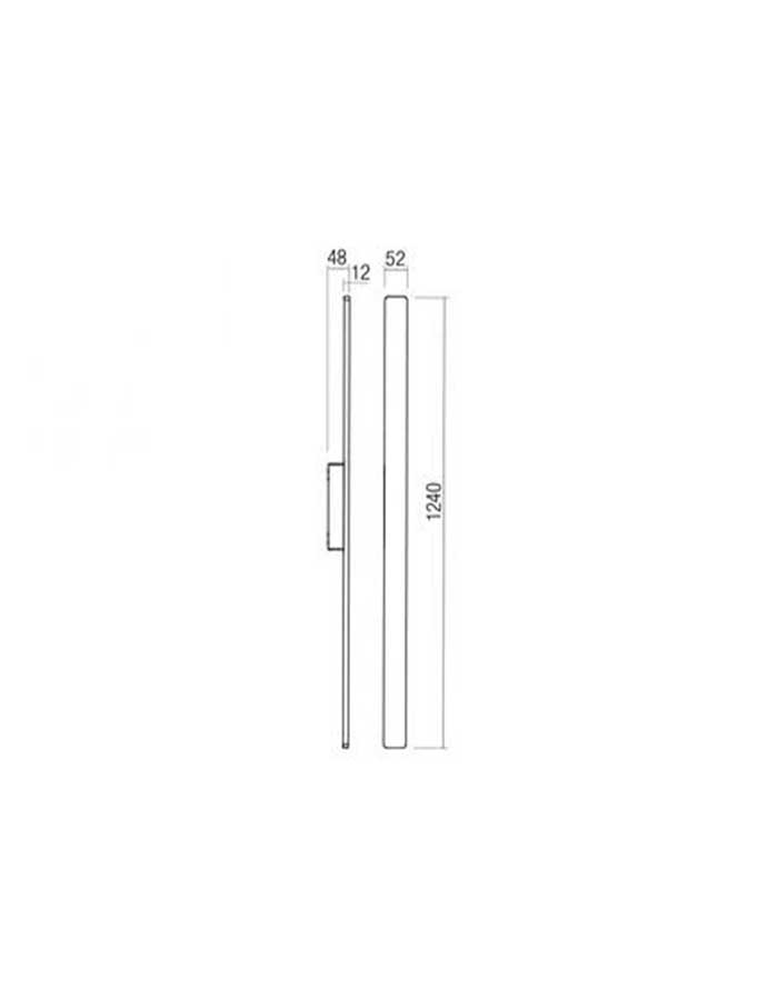 Redo Reflexa Applique Led da Esterno IP54 - 2700/3000 K - immagine 5