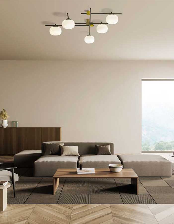 Miloox Lingotto plafoniera