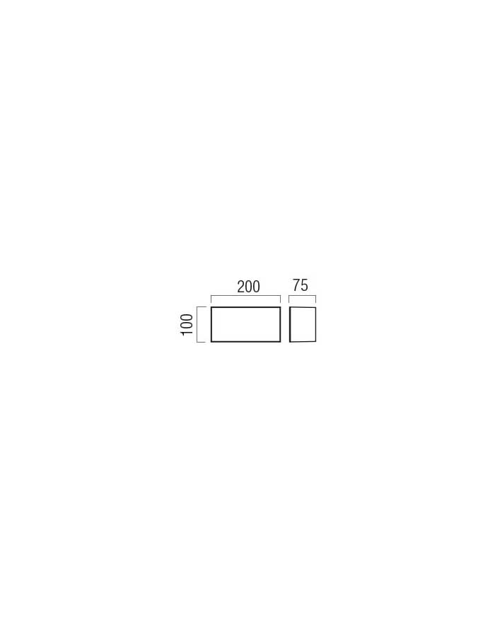 Redo Kodiak Applique Led da Esterno IP65 - 3000/4000 K - immagine 3