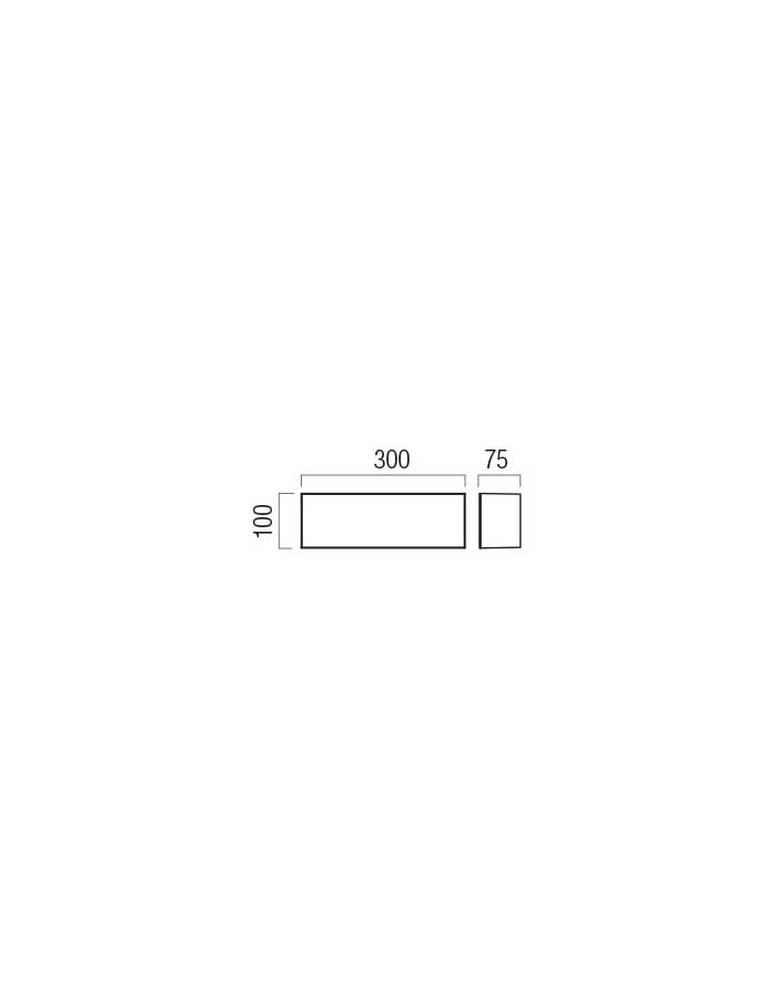 Redo Kodiak Applique Led da Esterno IP65 - 3000/4000 K - immagine 4