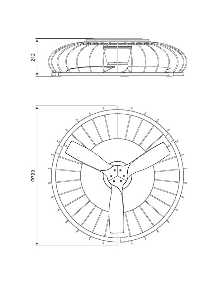 Mantra Nature Ventilatore a Luce Indiretta - immagine 2
