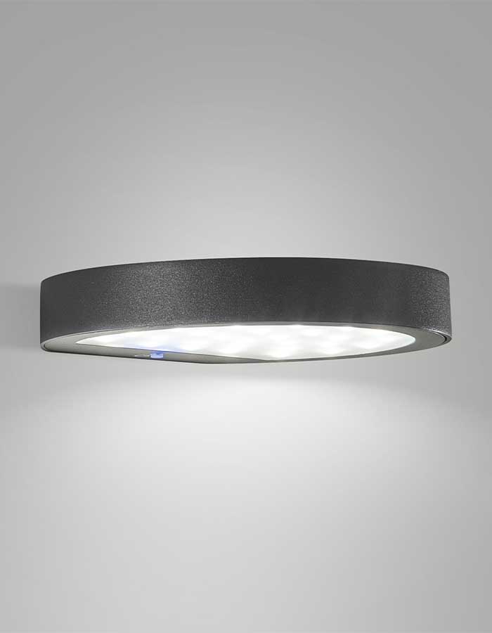 Fabas Luce Palmer Lampada Led IP54 con Pannello Solare - immagine 2