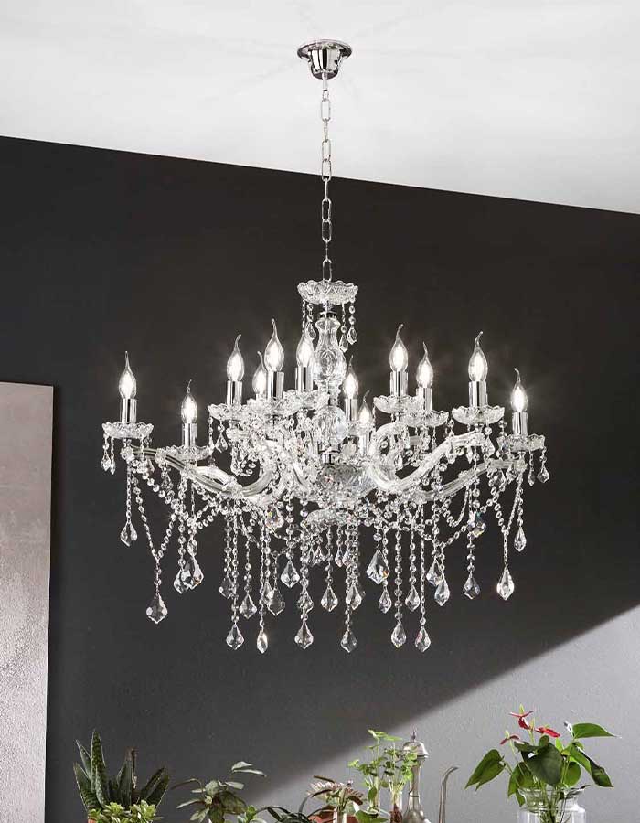 Ondaluce Damasco 12 luci