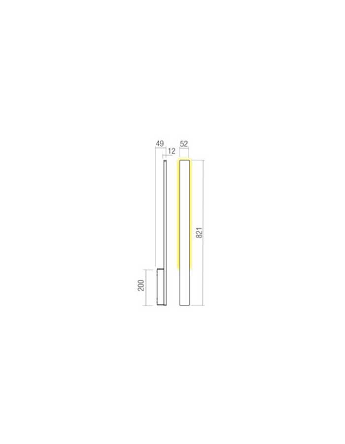Redo Reflexa Applique Led da Esterno IP54 - 2700/3000 K - immagine 3