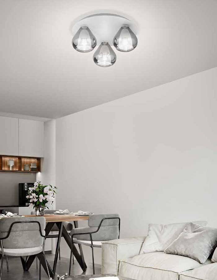 Fabas Luce Lila Plafoniera 3