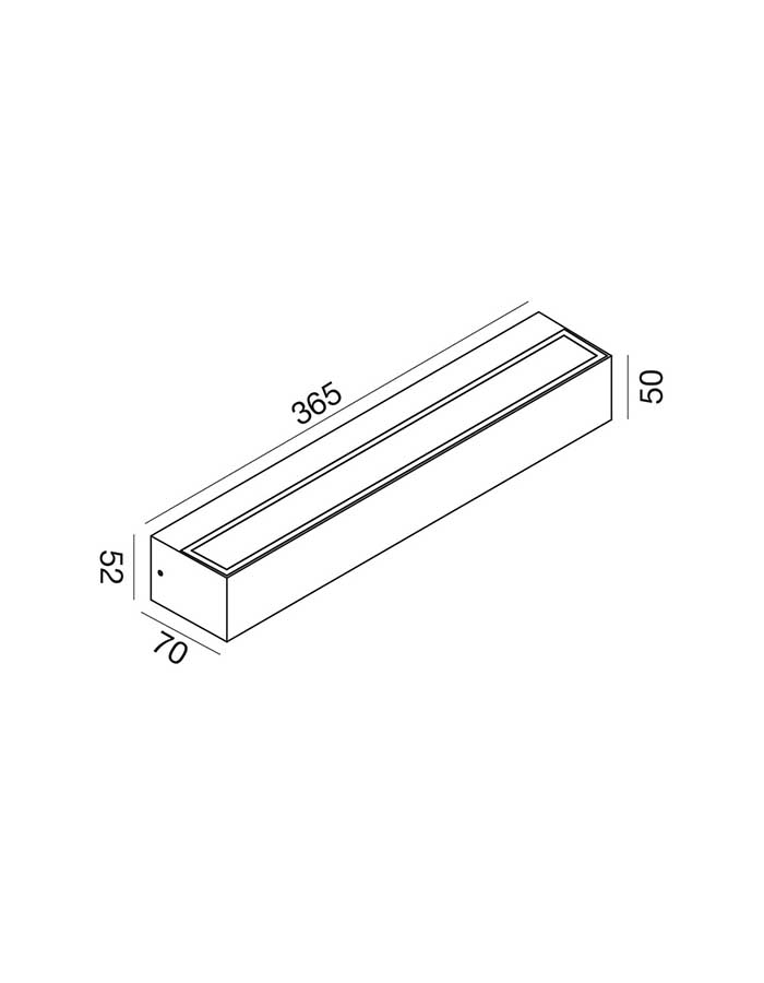 Gea GES2246 Applique Led Bi-Emissione 36,5 cm IP65 - CCT - immagine 2