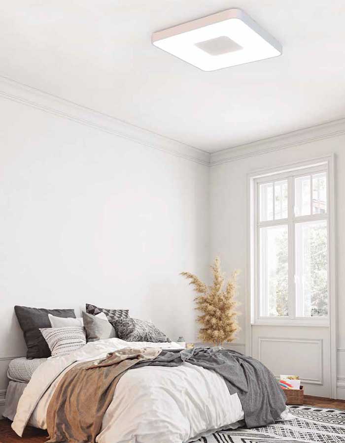 Mantra Coin Plafoniera Quadrata