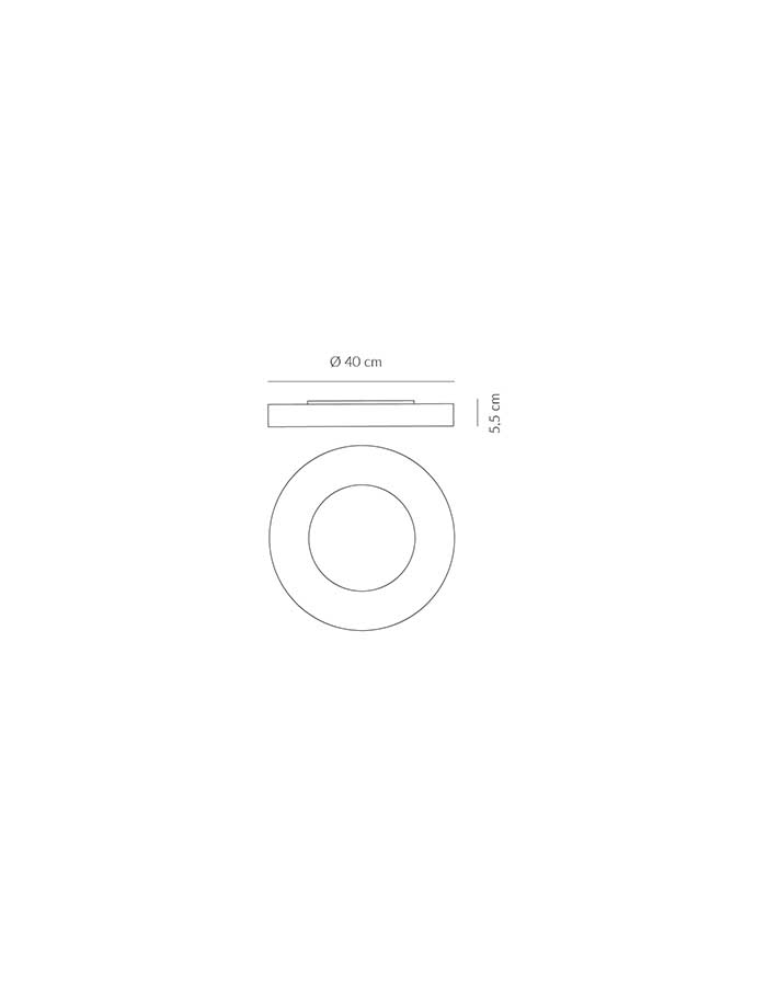 Vivida AUREA Plafoniera Led da Parete/Soffitto - 3000/4000 K - immagine 2