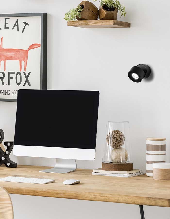 Vivida CYBER Plafoniera/Applique Led Orientabile - 3000 K - immagine 2