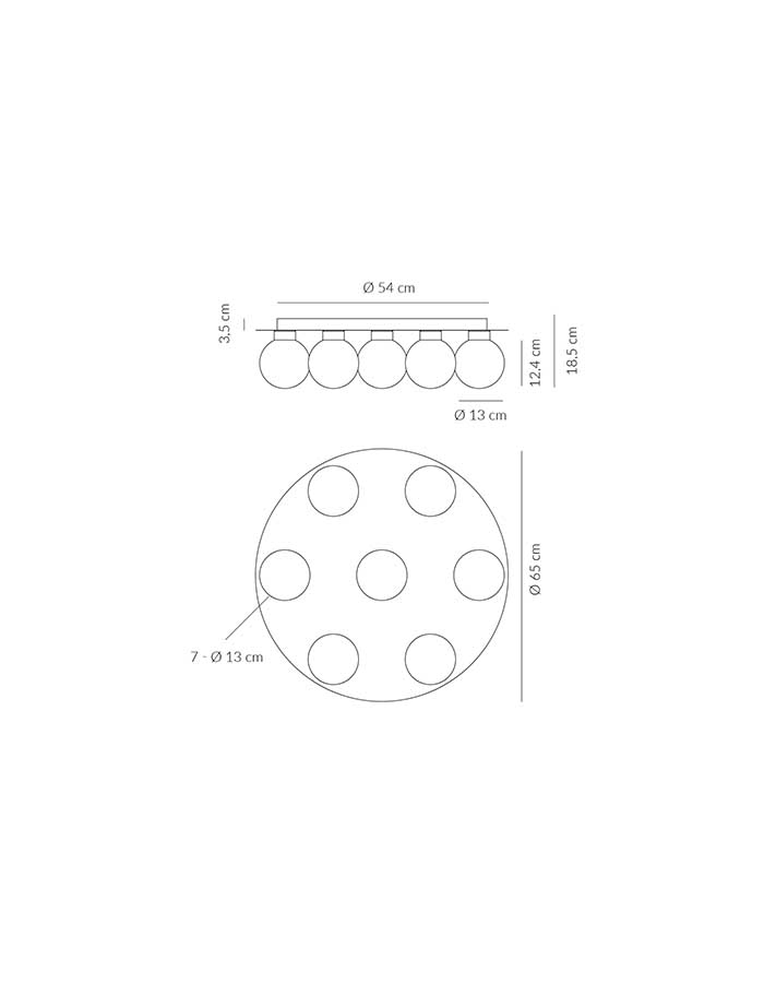 Vivida ESSENCE Plafoniera Circolare Led - 3000K - immagine 5
