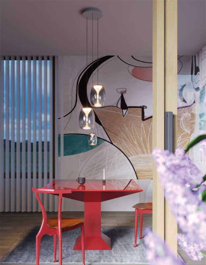 Redo Drop Sospensione Led