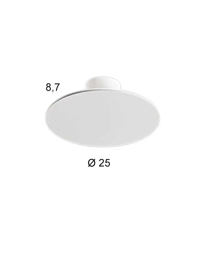 Perenz Nebula Plafoniera/Applique Led Indiretto Dimmerabile - immagine 3
