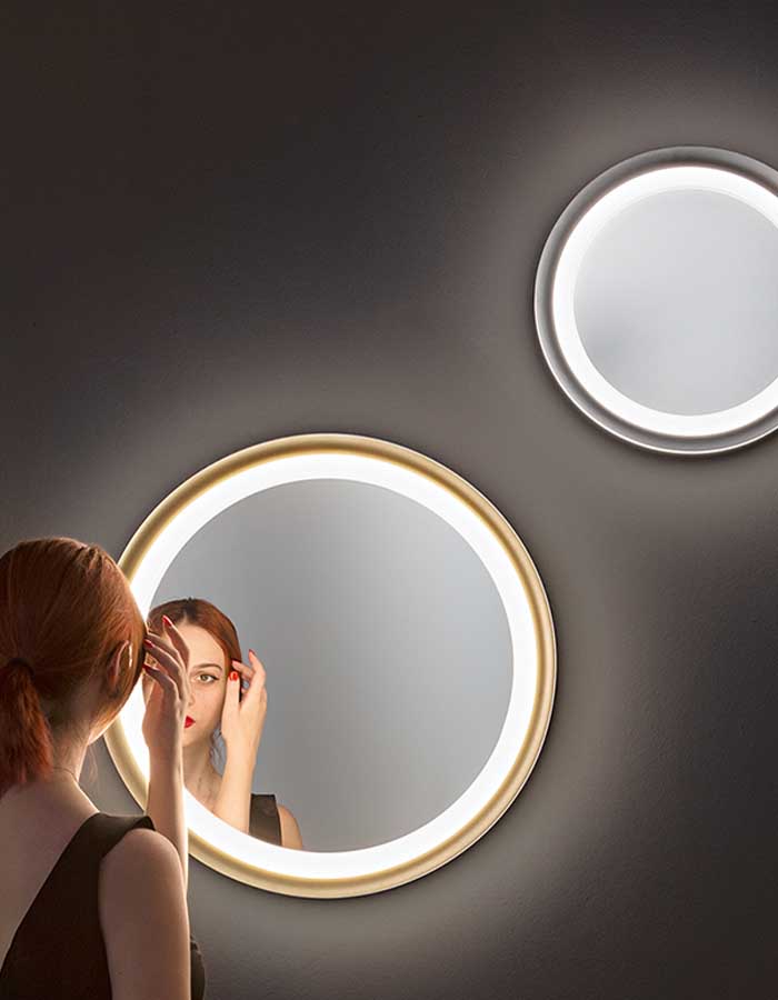 Perenz Mirò Applique Led Dimmerabile con Specchio Integrato - immagine 2
