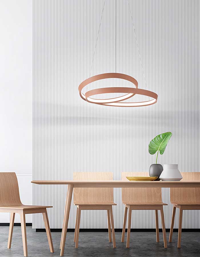 Perenz Ritmo Sospensione Led Dimmerabile Ø 60,80 cm - CCT - immagine 2