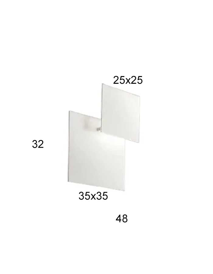 Perenz Post Plafoniera/Applique Luce Led Indiretta - 3000 K - immagine 3