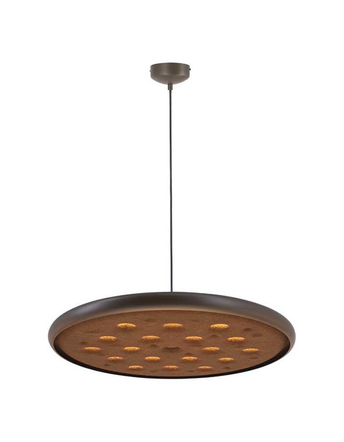 Mantra Acustic Sospensione Led Fonoassorbente - 3000 K - immagine 2