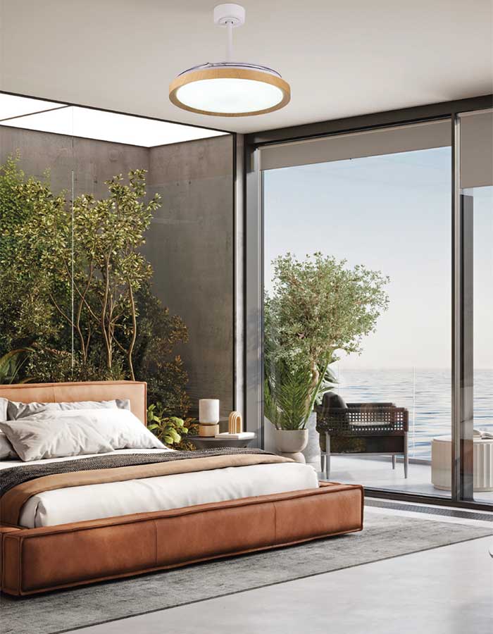 Mantra Mistral Ventilatore Led