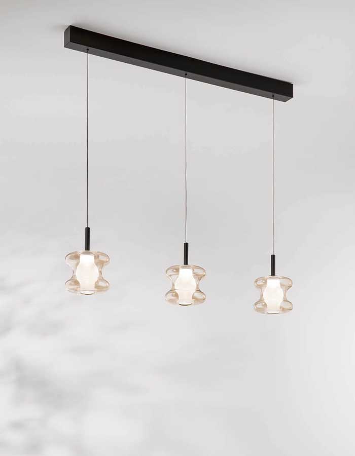 Fabas Luce Frua Sospensione Lineare