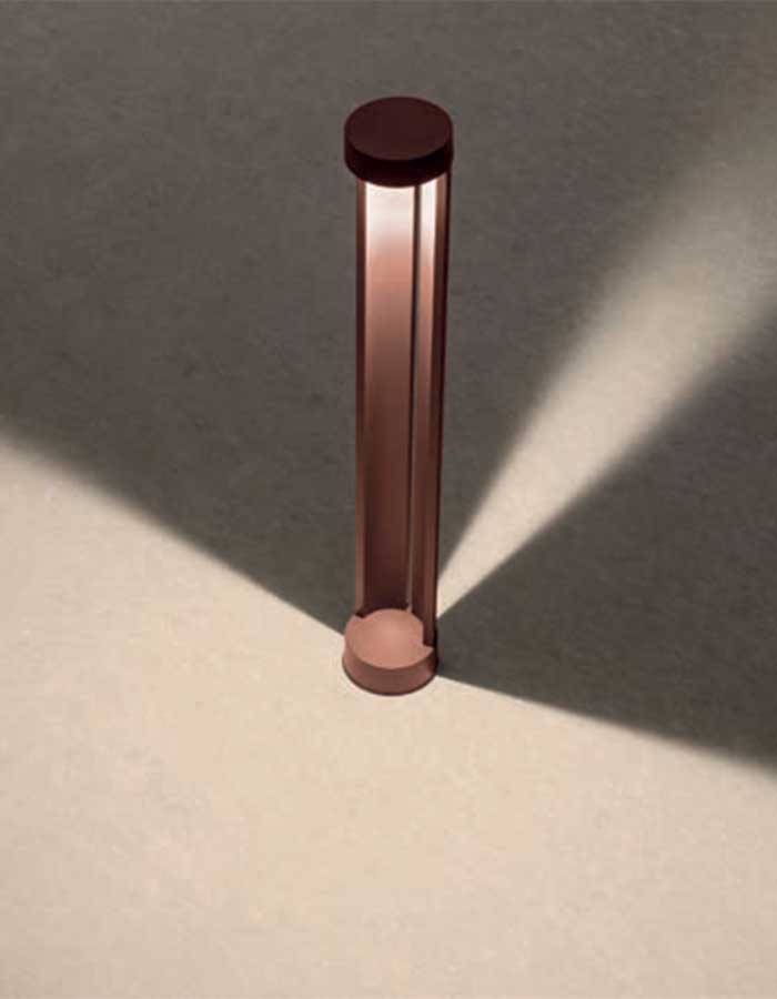Redo Zeus Paletto Led IP65 in Alluminio - 3000 K - immagine 2