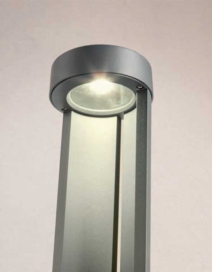 Redo Zeus Paletto Led IP65 in Alluminio - 3000 K - immagine 3