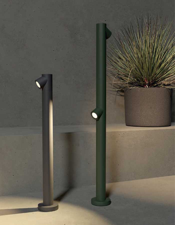 Redo Uboat Paletto Led IP65 Orientabile - 3000 K - immagine 2