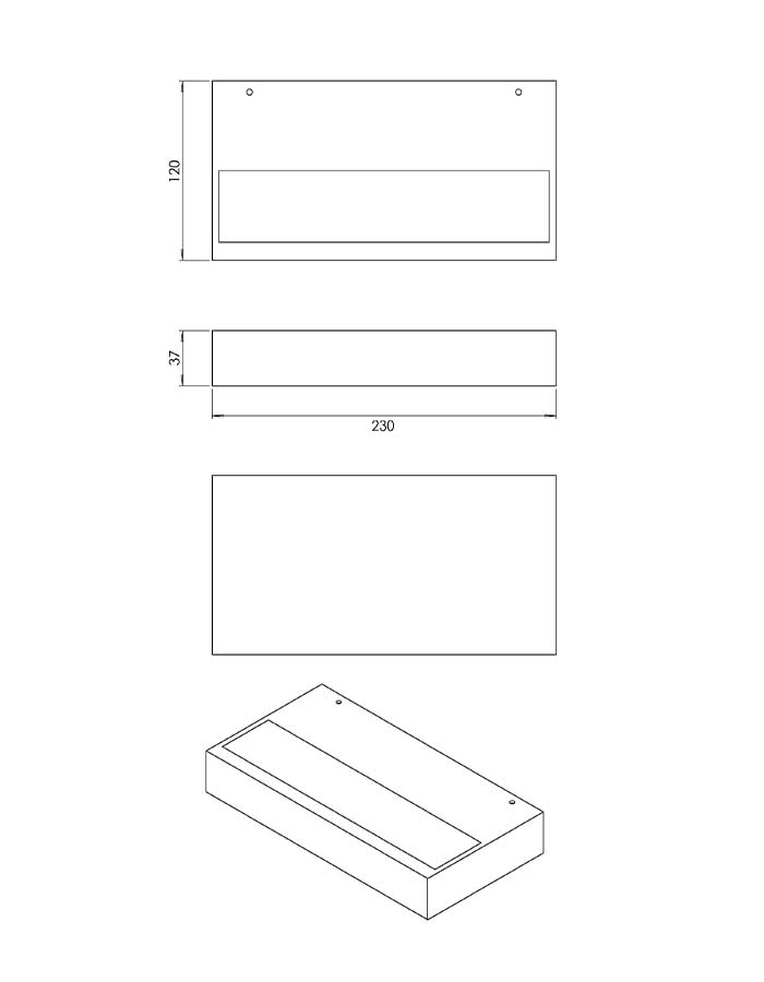 Fabas Luce Snap Applique Mono-Emissione Led Dimm. - CCT - immagine 3